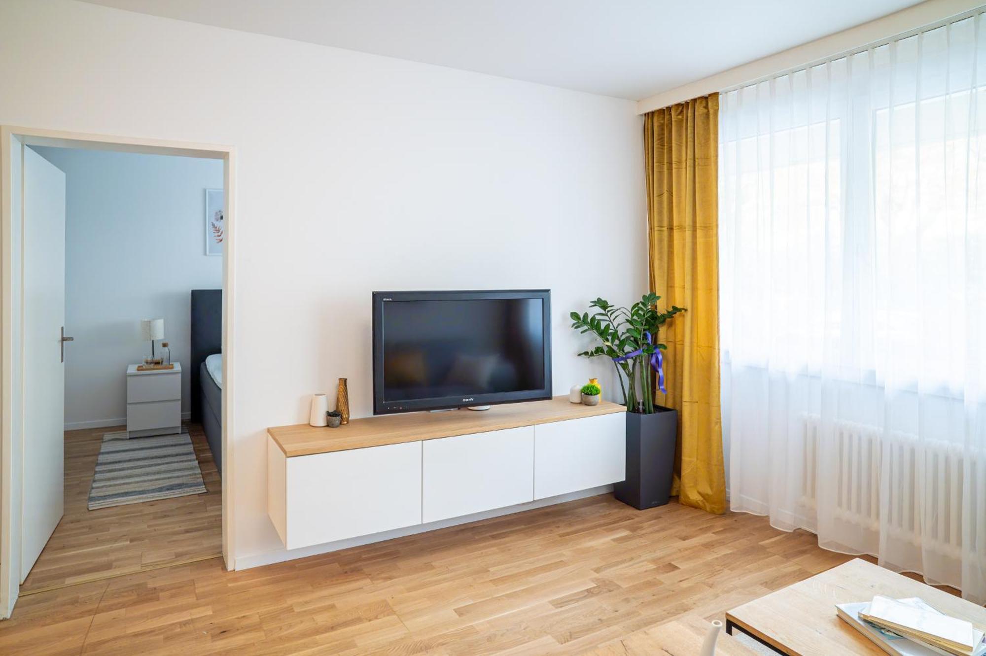 Expo-basel-ch Apt, Amazon Prime Video, Wifi, Coffee & Tee, Popcorn, Kitchen