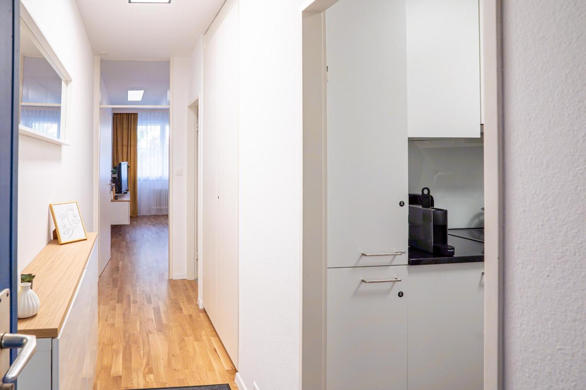 Appartement Expo-basel-ch Apt, Amazon Prime Video, Wifi, Coffee & Tee, Popcorn, Kitchen