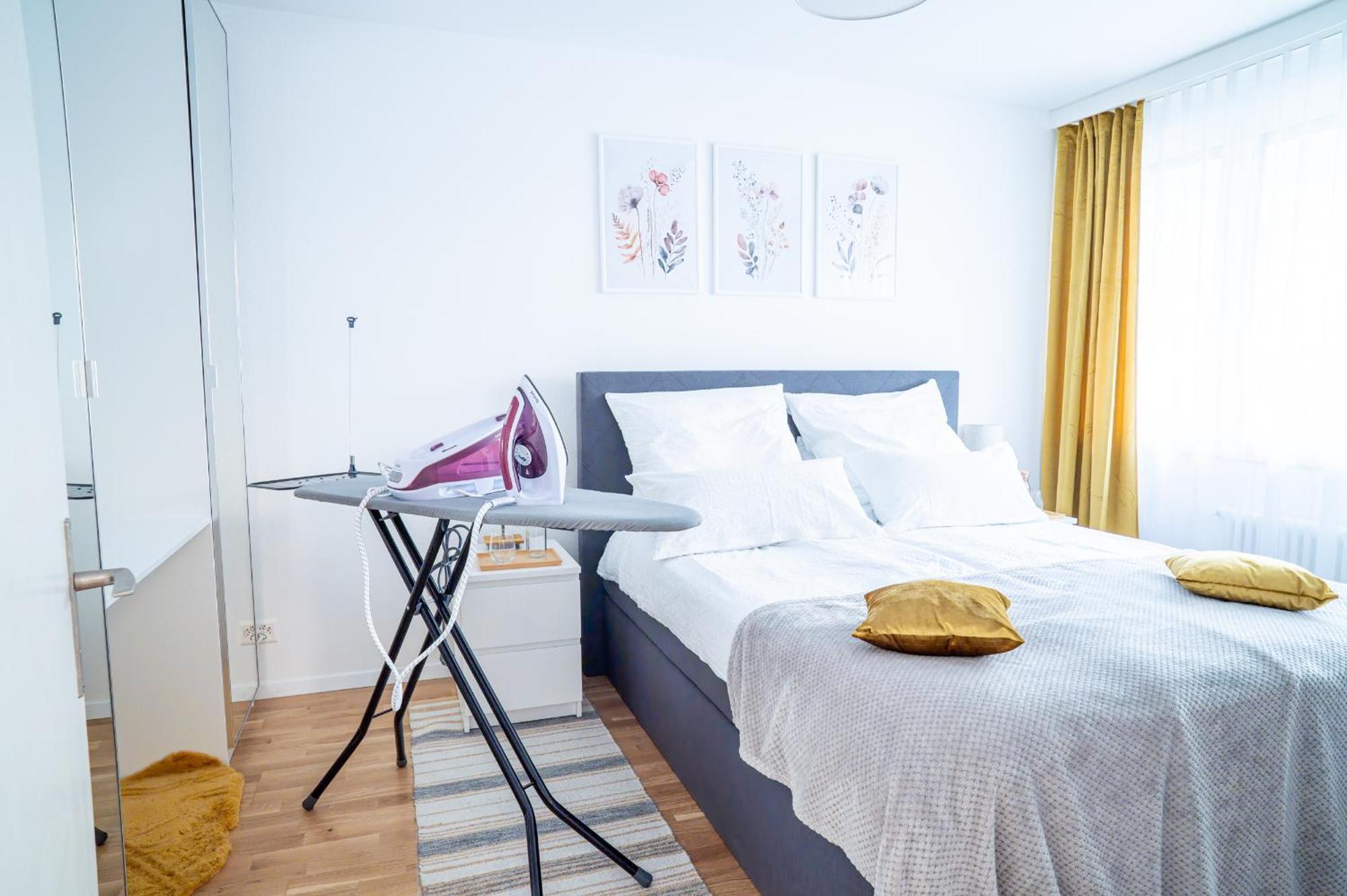 Expo-basel-ch Apt, Amazon Prime Video, Wifi, Coffee & Tee, Popcorn, Kitchen Bazel